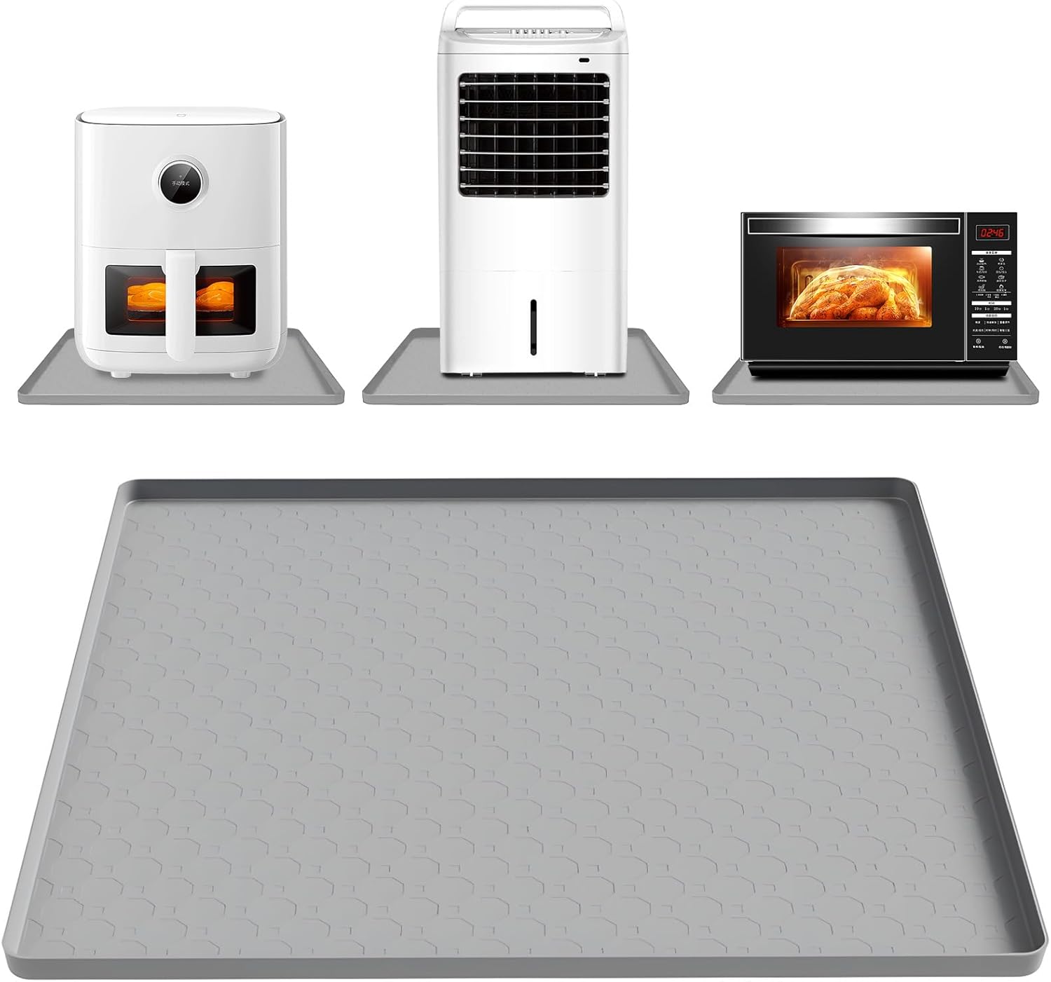 Kitchen Baking Table - Heat Resistant Silicone Mat Non-Slip Waterproof