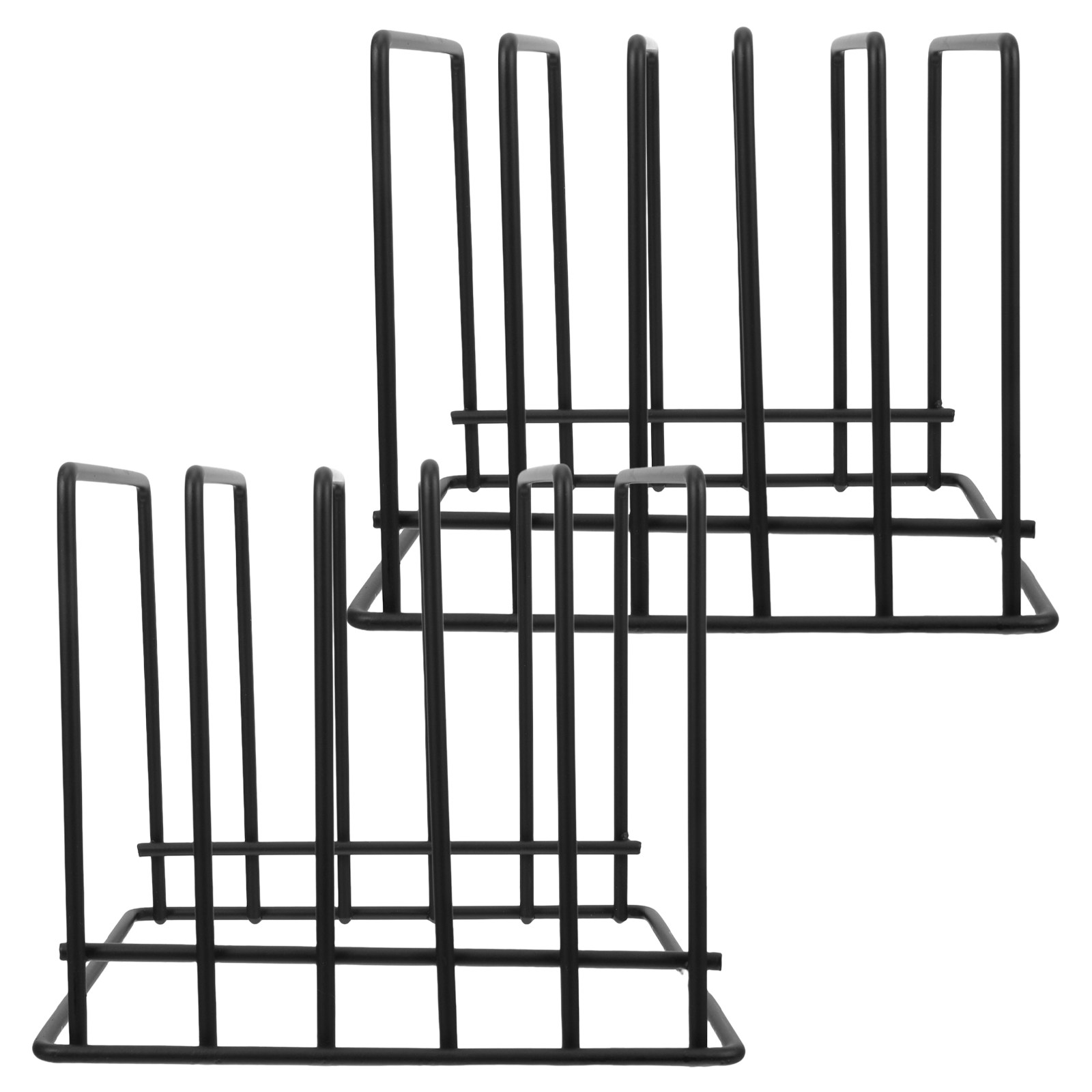 Kitchen Baking Sheet Organizer - 2Pcs Kitchen Cutting Board Rack Organizer