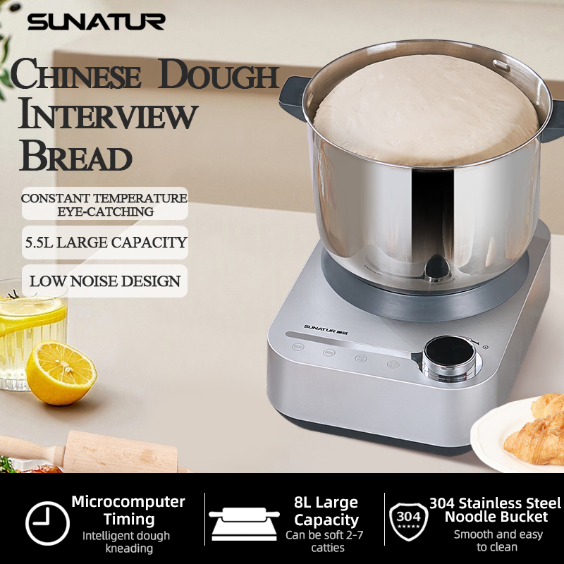 Kitchen Baking Table - SUNATUR Kneader 8L/5.5L Stand Mixer Electric