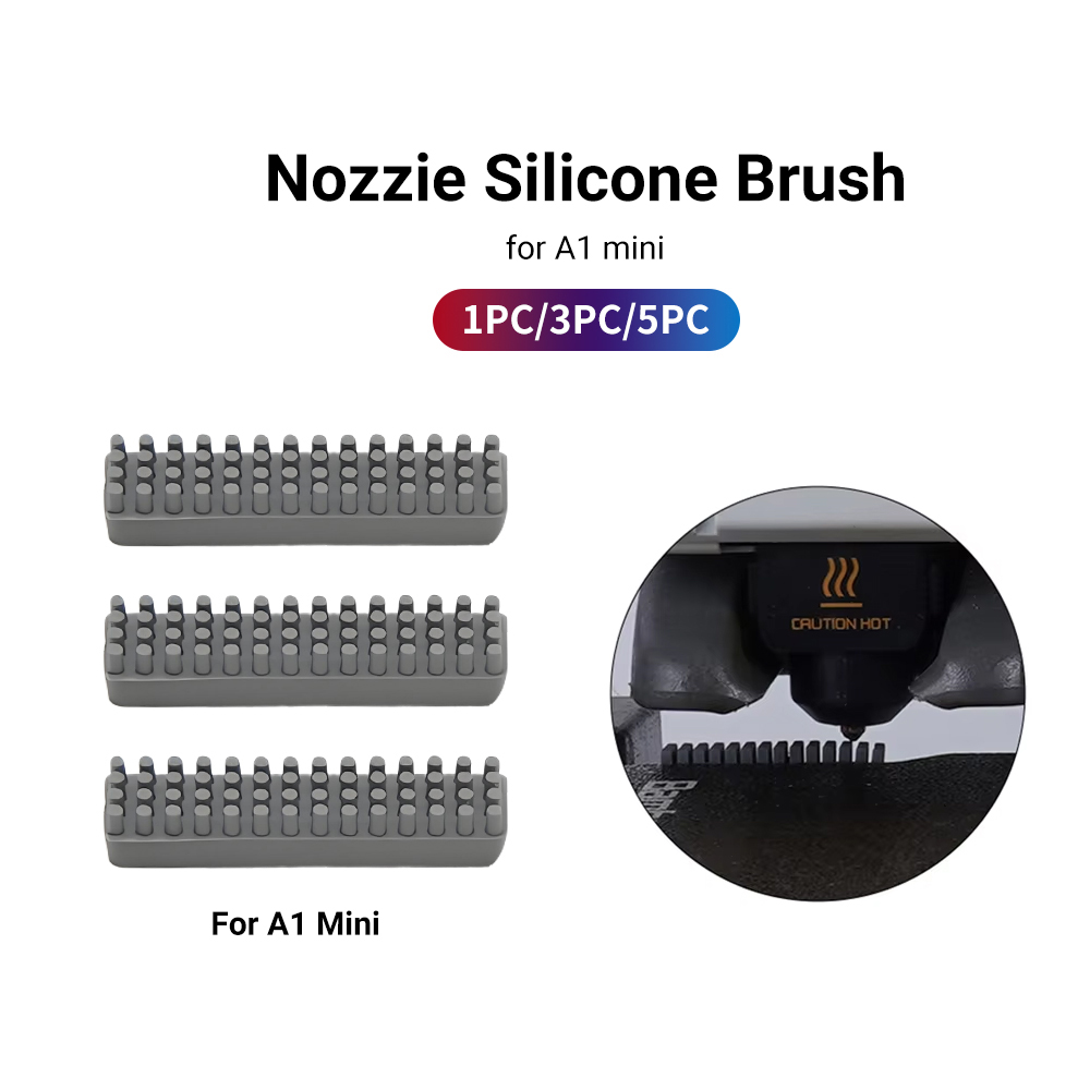 Pastry Brush Silicone - Nozzle Brush for Lab A1 Wiper
