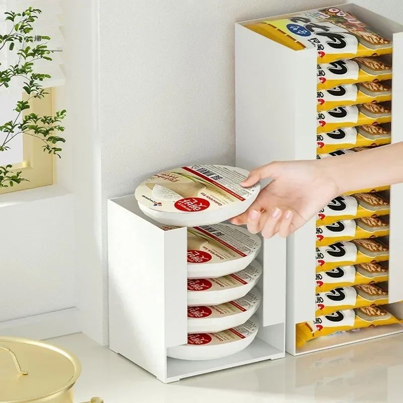 Kitchen Baking Tray Storage - Instant Noodle Storage Box Multi Functional