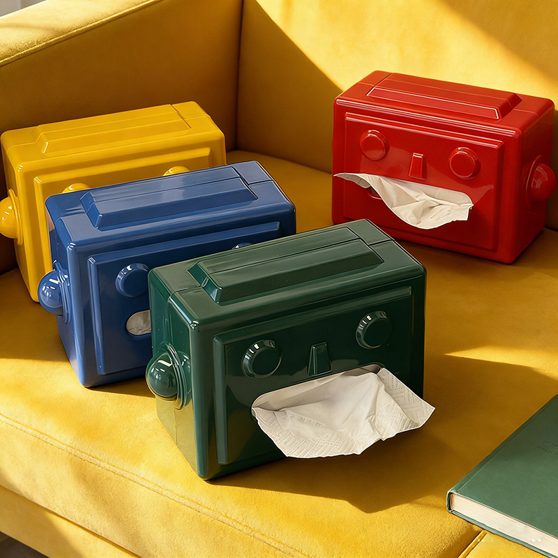 Kitchen Baking Gifts - Creative Robot Tissue Box Storage Napkin