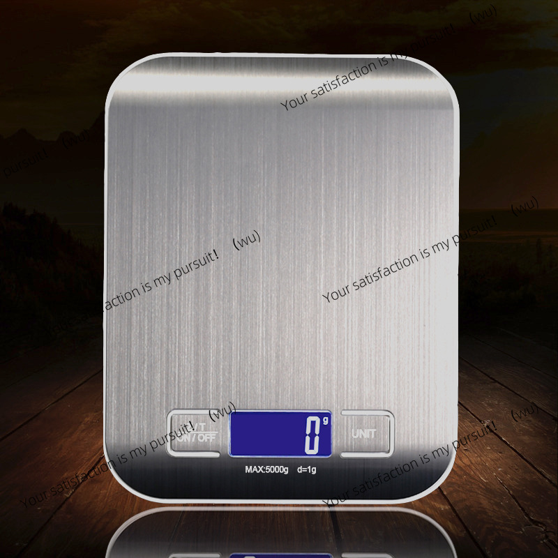 Kitchen Baking Table - Household portable stainless steel electronic scale,