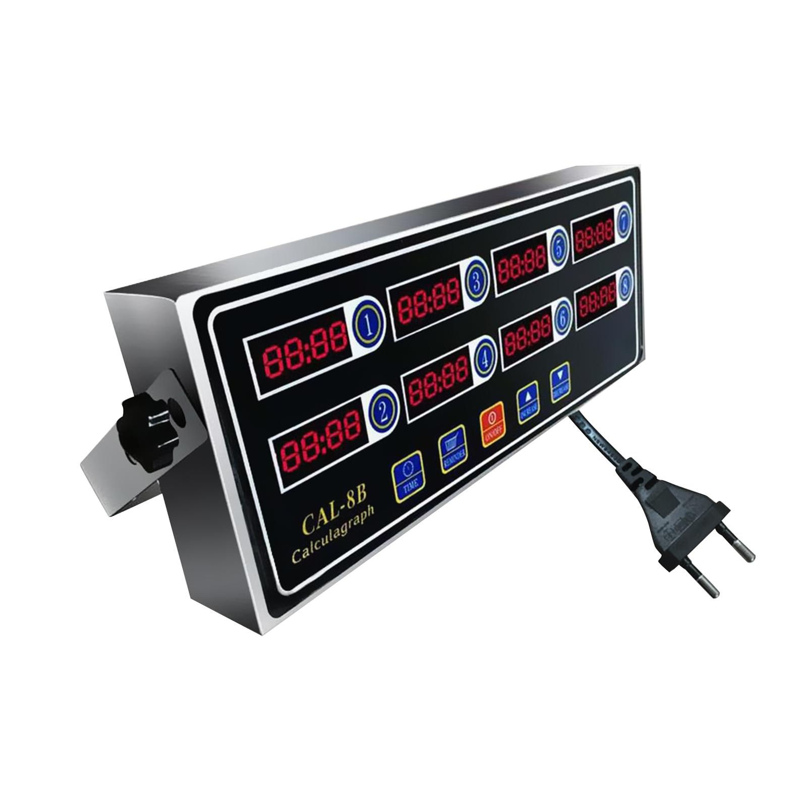 Kitchen Baking Timer - Commercial 8 Channels Digital Kitchen Timer