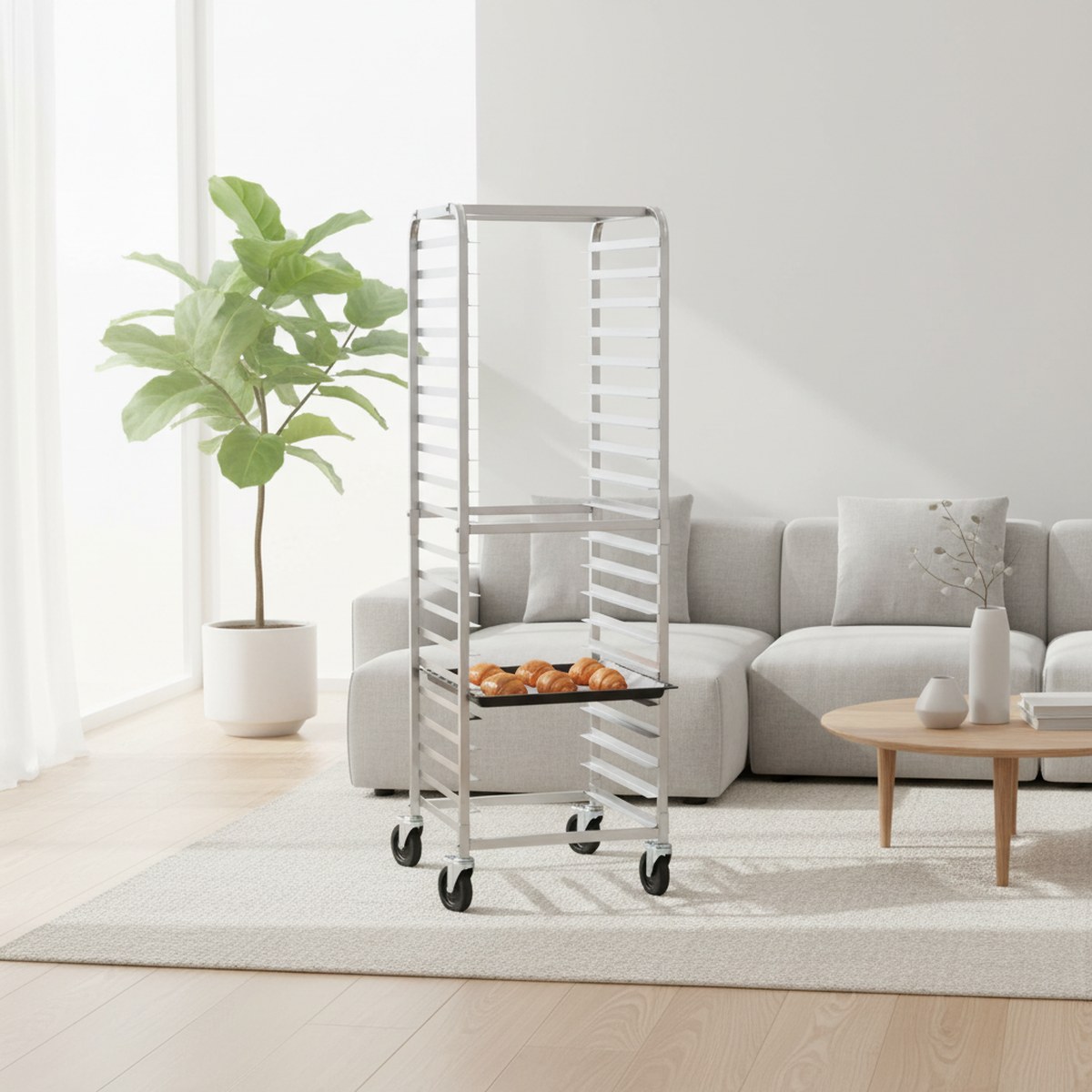 Commercial Bakery Rack 20 Tier - đánh giá và giá Kitchen Baking Trolley