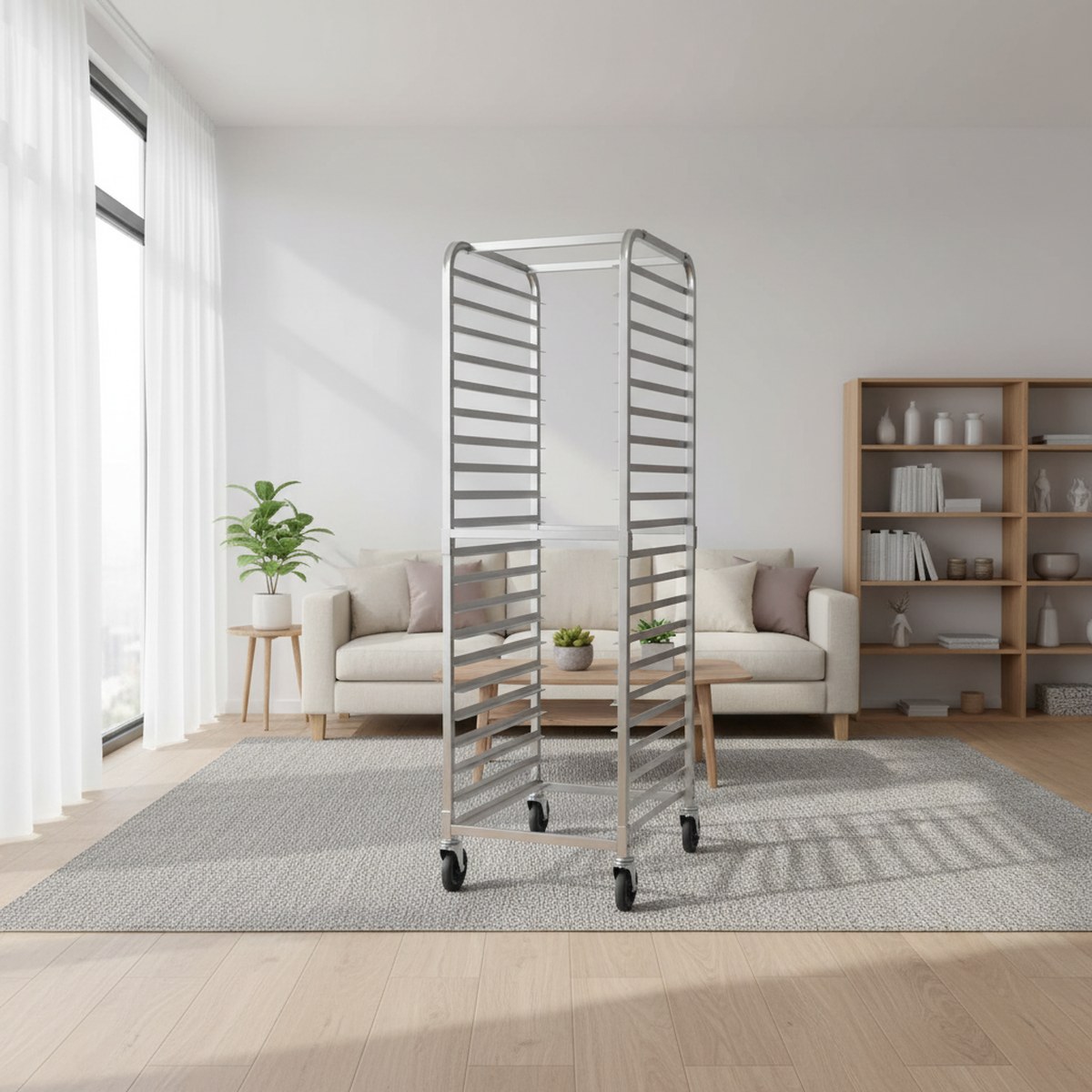 Commercial Bakery Rack 20 Tier - đánh giá và giá Kitchen Baking Trolley