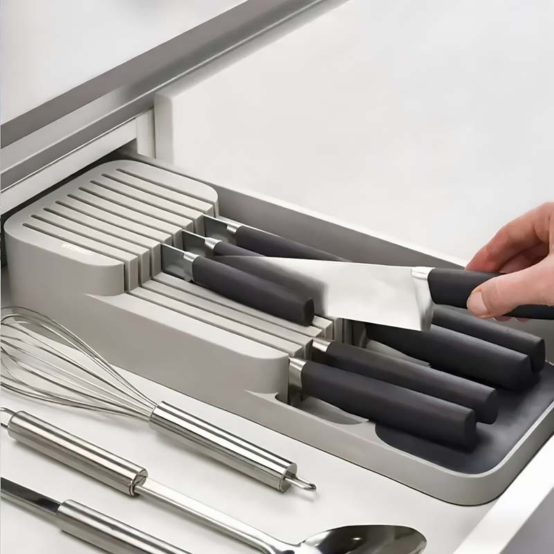 Practical Drawer Knife Storage - đánh giá và giá Kitchen Baking Tray Storage