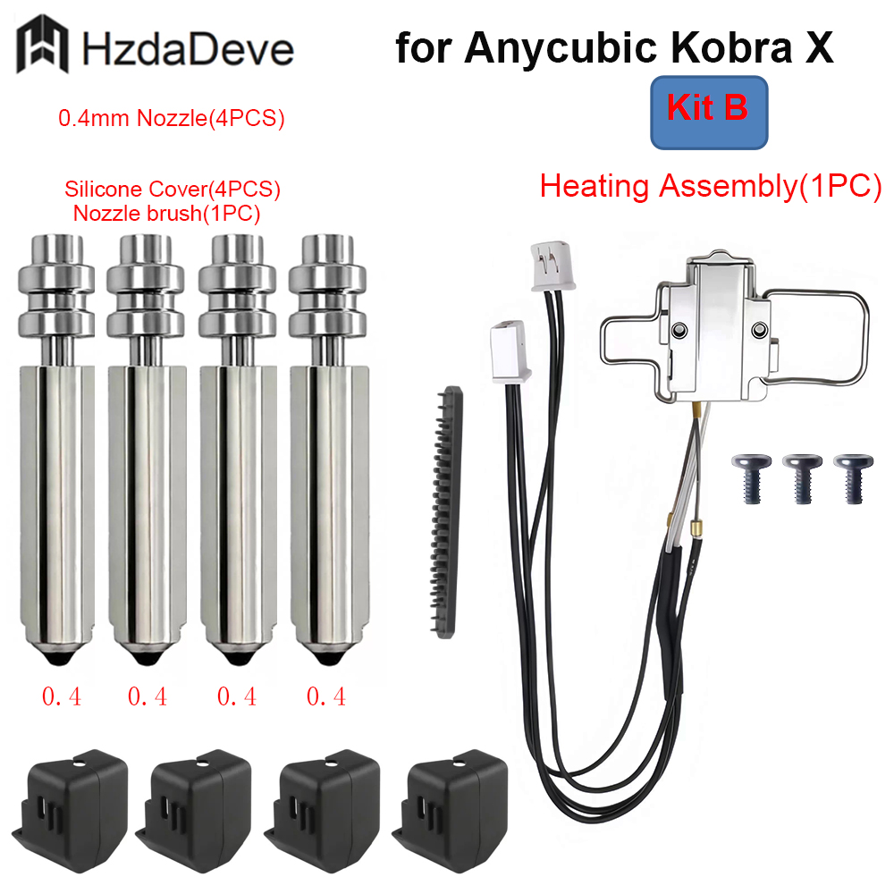 for Anycubic Kobra X Hotend He - đánh giá và giá Pastry Brush Silicone
