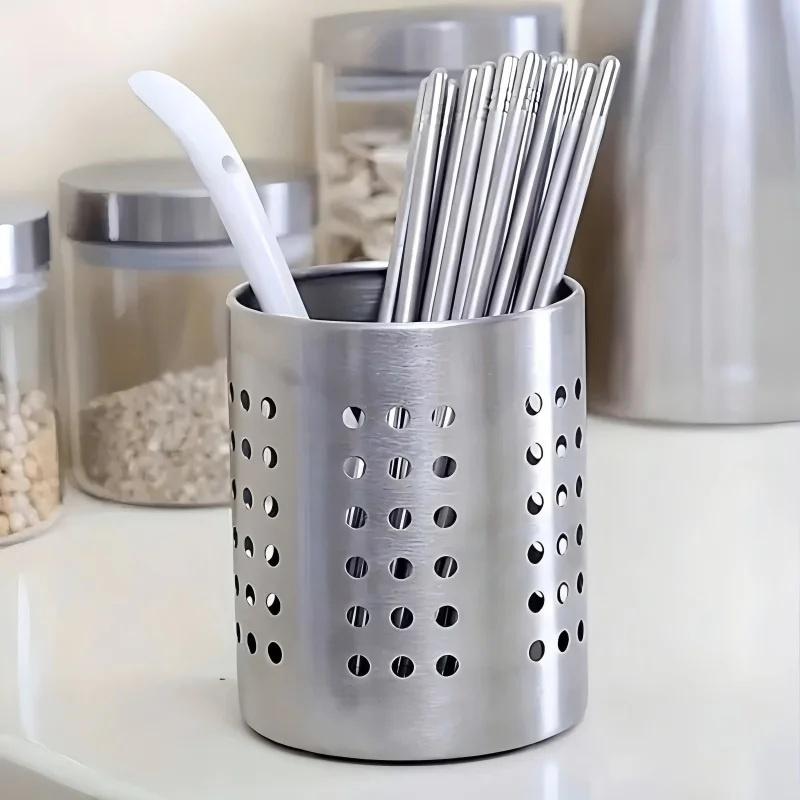 #New.Stainless Steel Cylindric - đánh giá và giá Kitchen Baking Tray Storage