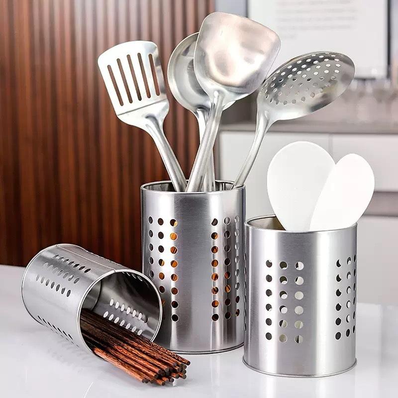 #New.Stainless Steel Cylindric - đánh giá và giá Kitchen Baking Tray Storage