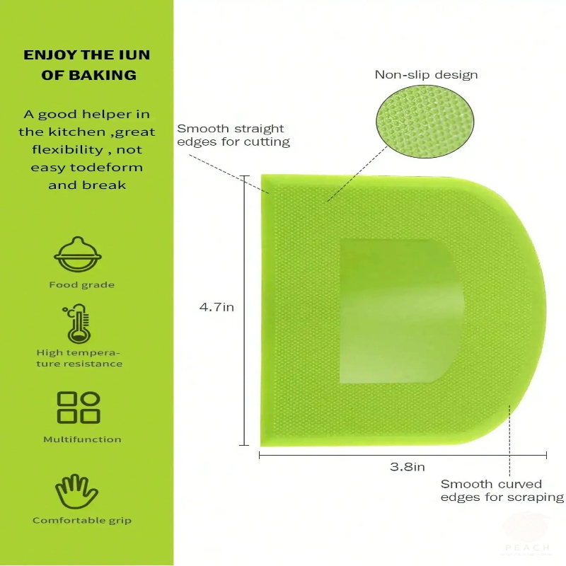 2pcs Dough Scraper Bowl Food-s - đánh giá và giá Bench Scraper Dough