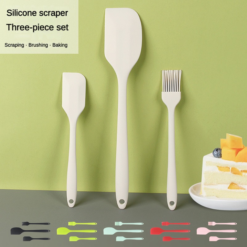 3 piece kitchen baking set all - đánh giá và giá Pastry Brush Silicone