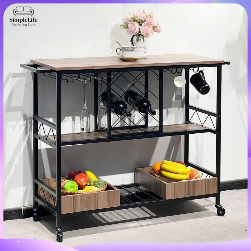 Multifunctional Kitchen Cart w - đánh giá và giá Kitchen Baking Trolley