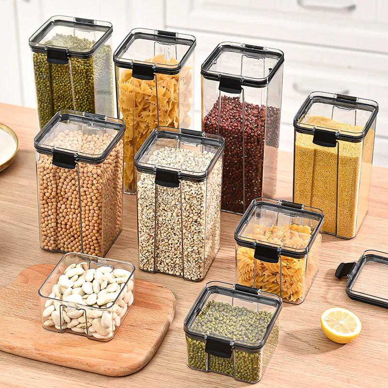 1PC Grain Sealed Jar Coarse Ce - đánh giá và giá Kitchen Baking Tray Storage
