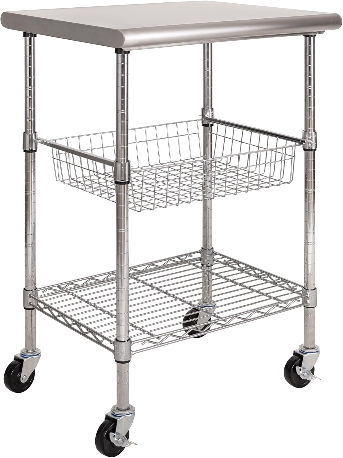 Stainless Steel Commercial Pre - đánh giá và giá Kitchen Island Baking Table