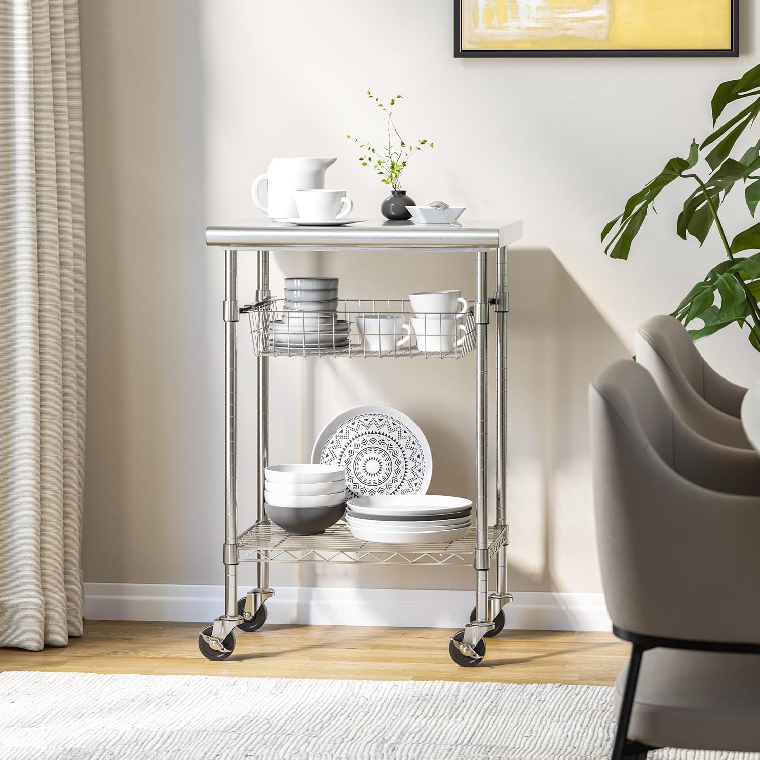 Stainless Steel Commercial Pre - đánh giá và giá Kitchen Island Baking Table