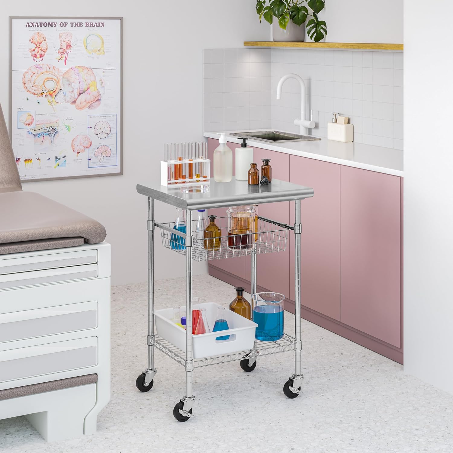Stainless Steel Commercial Pre - đánh giá và giá Kitchen Island Baking Table