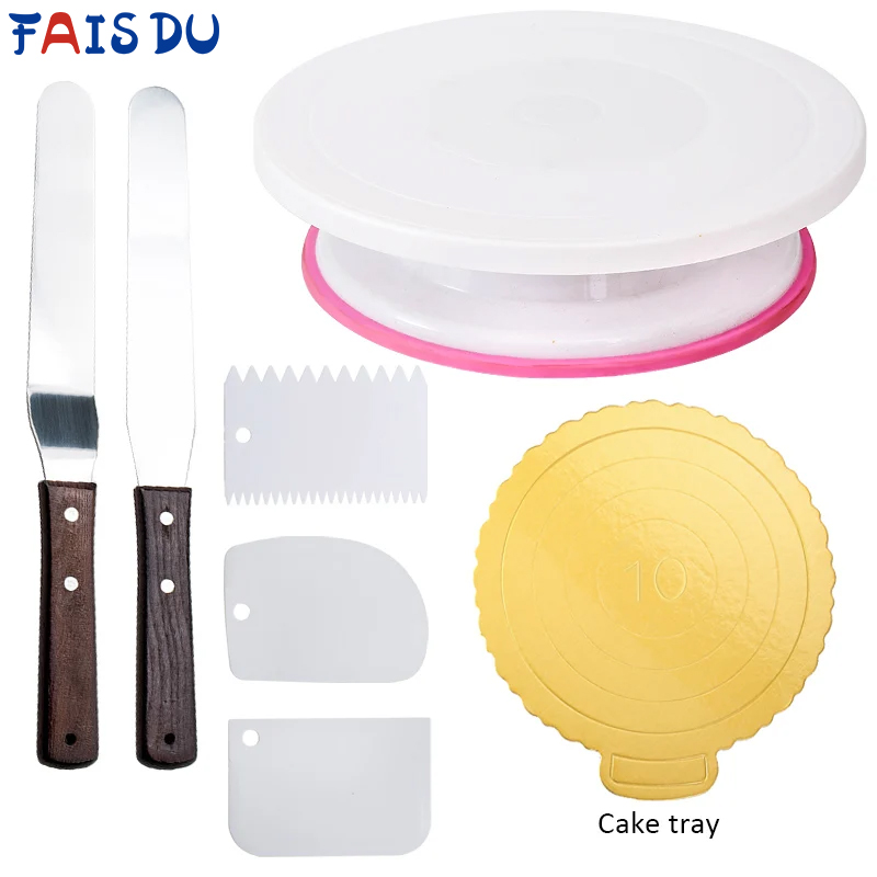 6 Cái/bộ Bánh Dẻo Bàn Xoay Xoa - đánh giá và giá Kitchen Baking Table