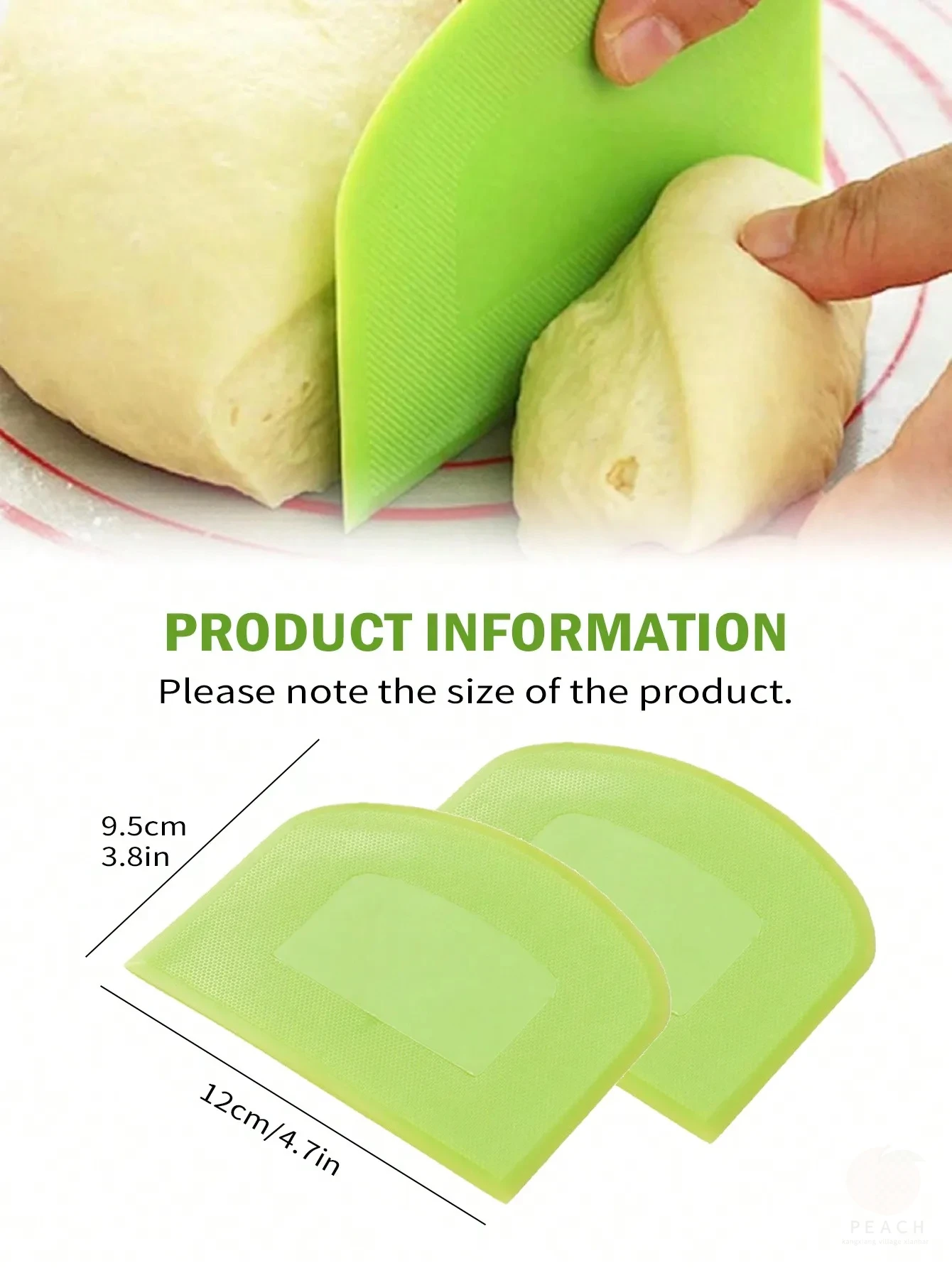 1/2pcs Dough Scraper Bowl Food - đánh giá và giá Bench Scraper Dough
