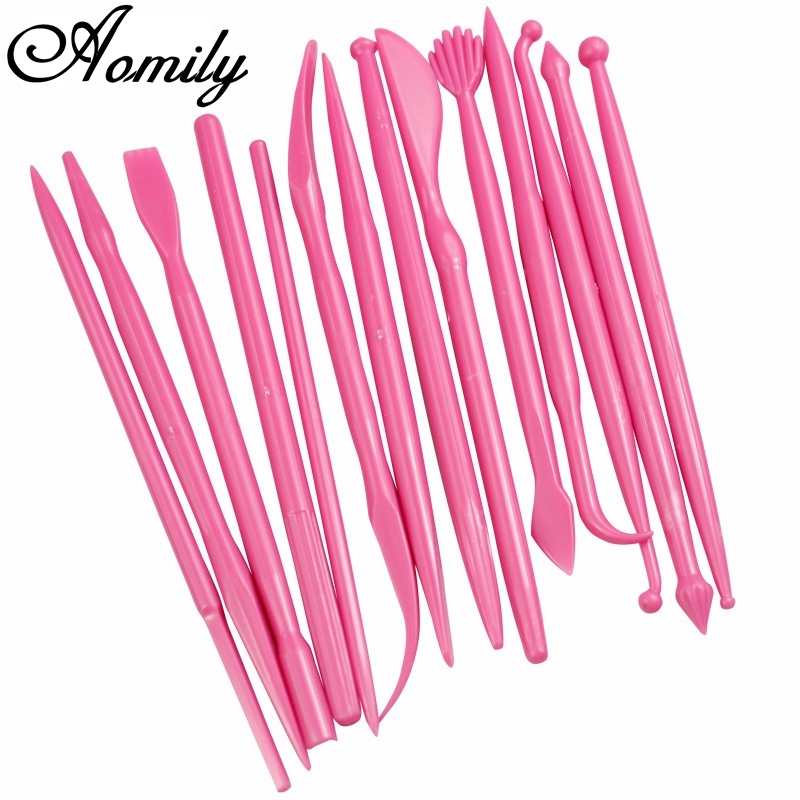 Aomily 14pcs/Set Sculpture Sug - đánh giá và giá Fondant Smoother Set