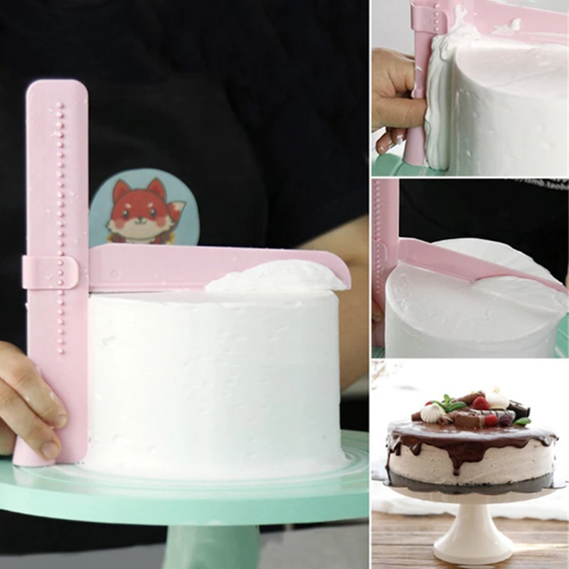 DIY Adjustable Screed Cake Scr - đánh giá và giá Fondant Smoother Set