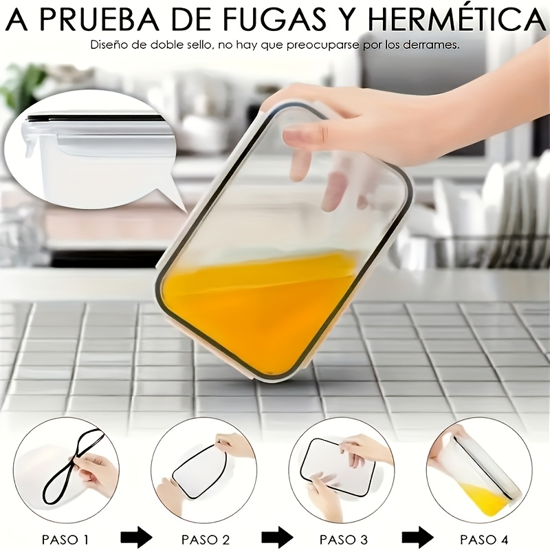 8Pcs Set Includes 4 Containers - đánh giá và giá Kitchen Baking Tray Storage
