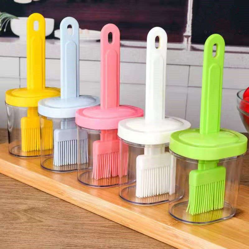 2 in 1 Heat Resistant Kitchen  - đánh giá và giá Pastry Brush Silicone