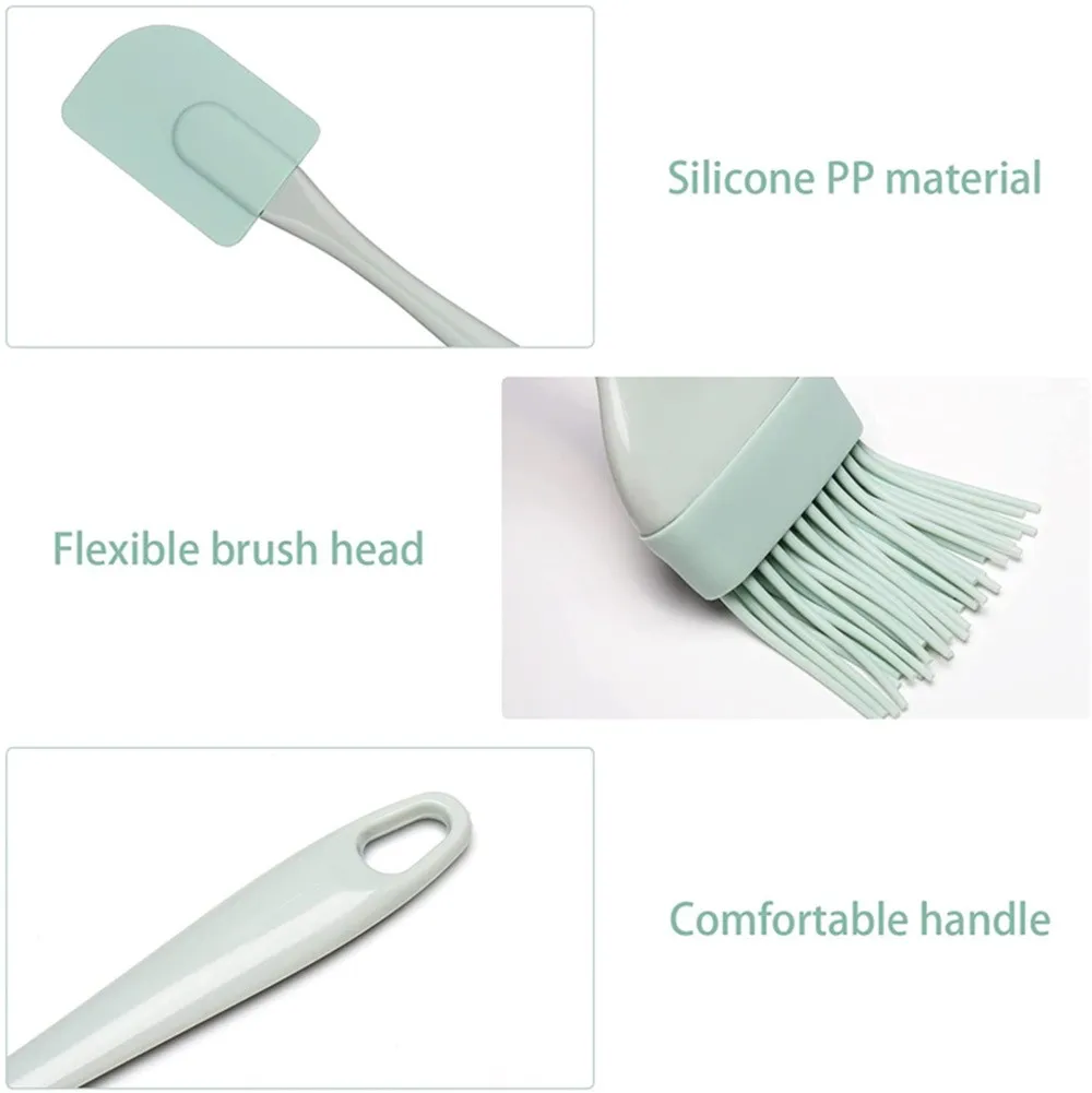 3Pcs Cream Scraper DIY Bread C - đánh giá và giá Pastry Brush Silicone