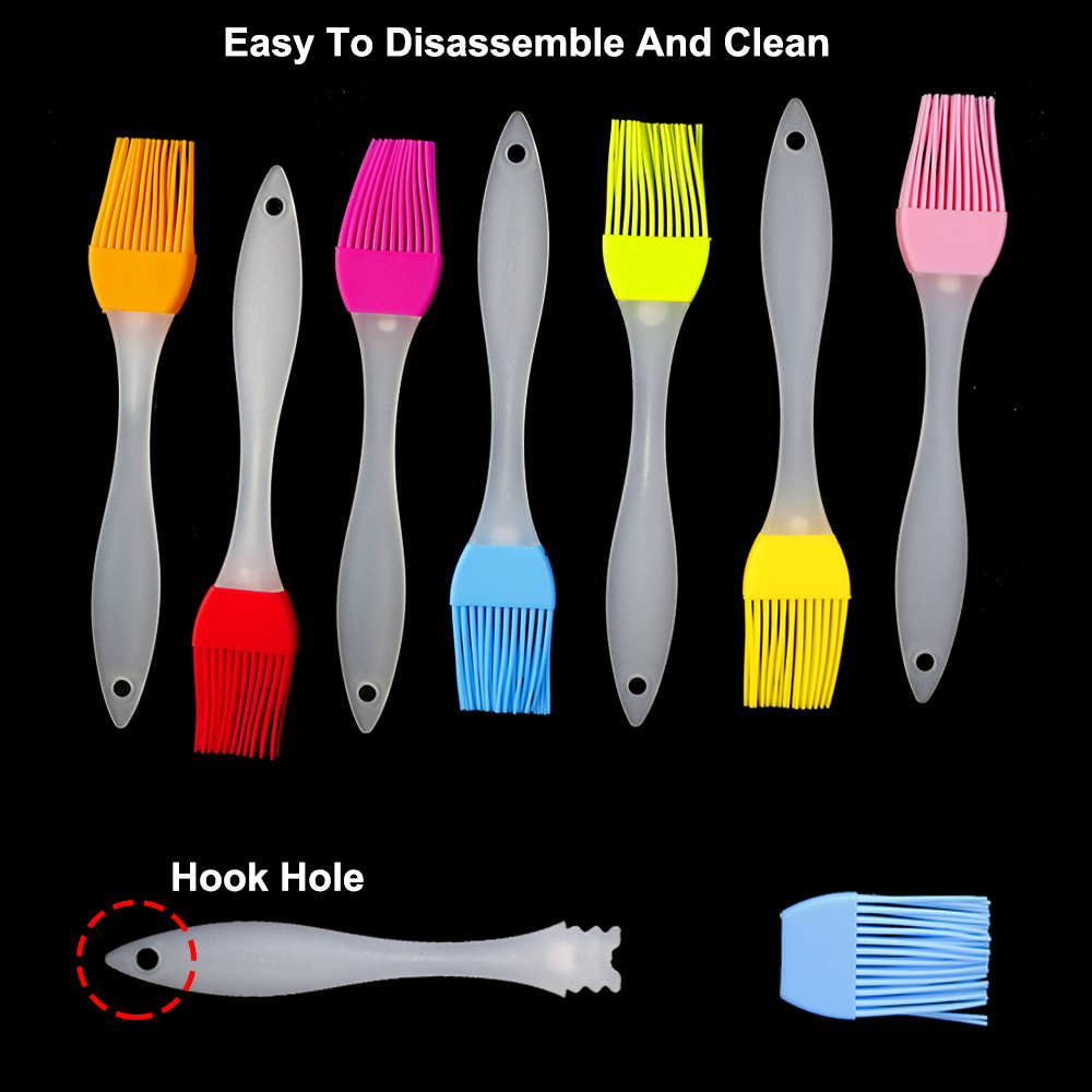 1Pcs 7 Colour Food Silicone Br - đánh giá và giá Pastry Brush Silicone