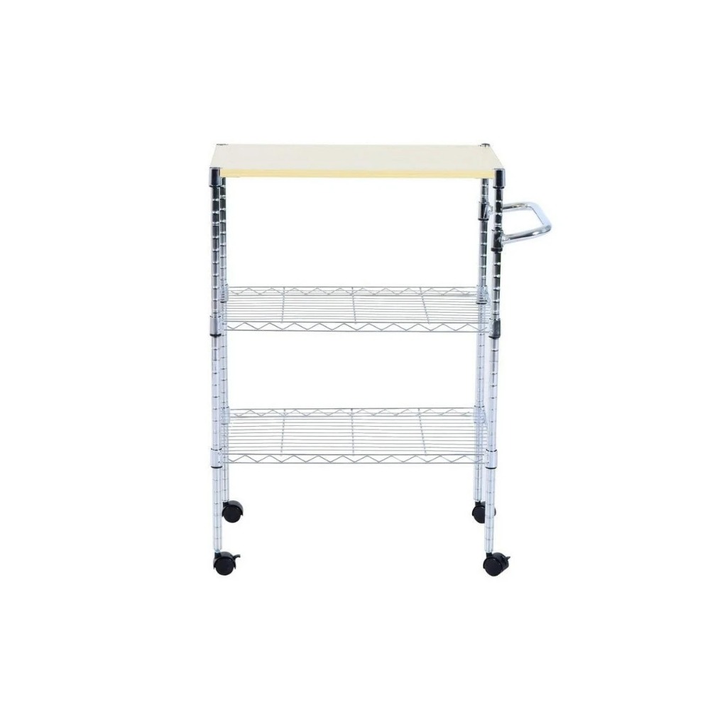 3-Tier Rolling Kitchen Trolley - đánh giá và giá Kitchen Baking Trolley