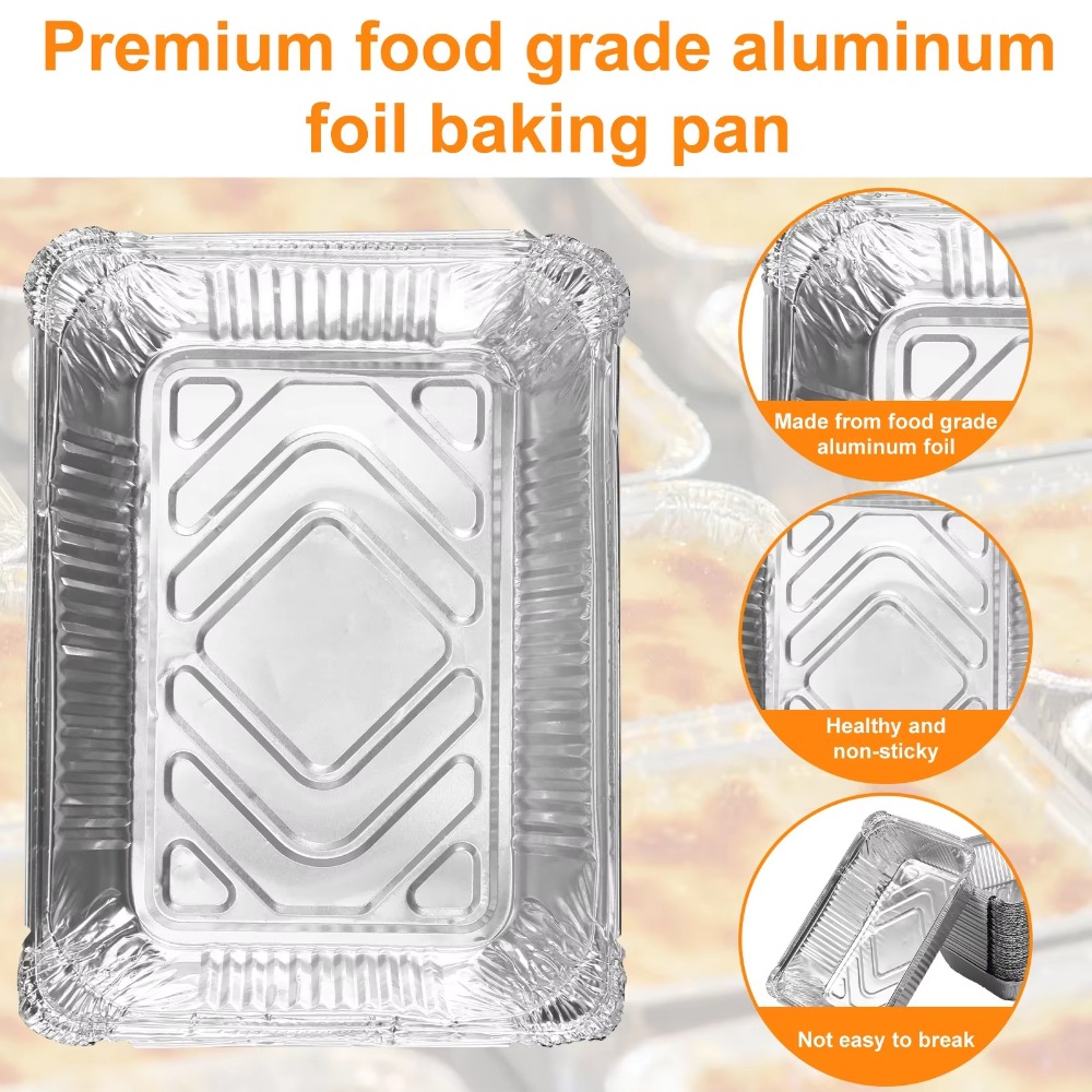 10PCS Disposable Aluminum Foil - đánh giá và giá Kitchen Baking Tray Storage