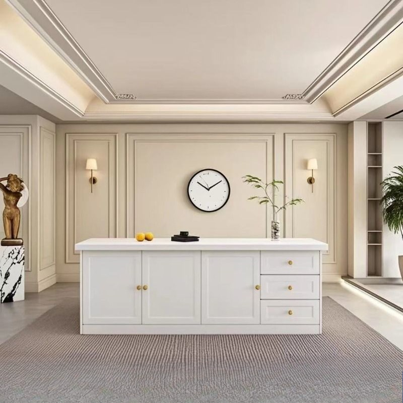 Light luxury bar, home kitchen - đánh giá và giá Kitchen Island Baking Table