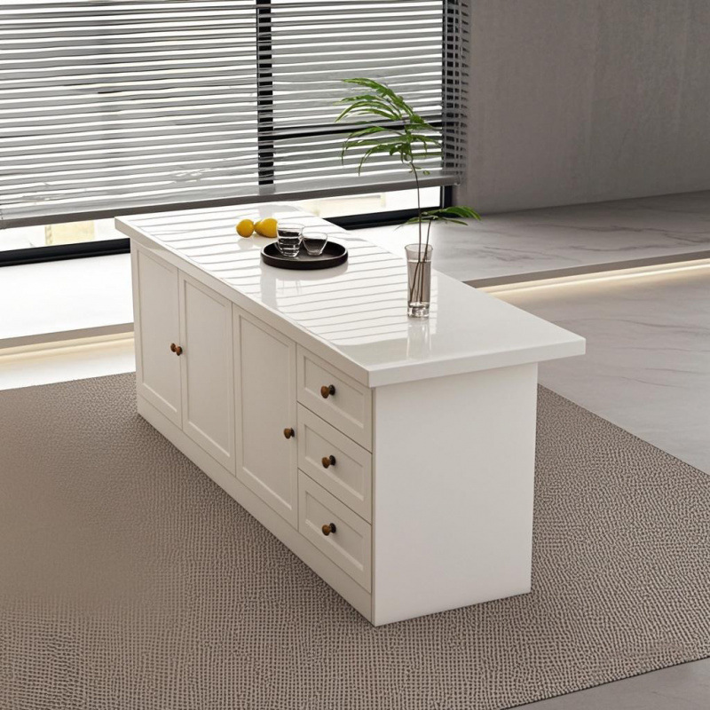 Light luxury bar, home kitchen - đánh giá và giá Kitchen Island Baking Table