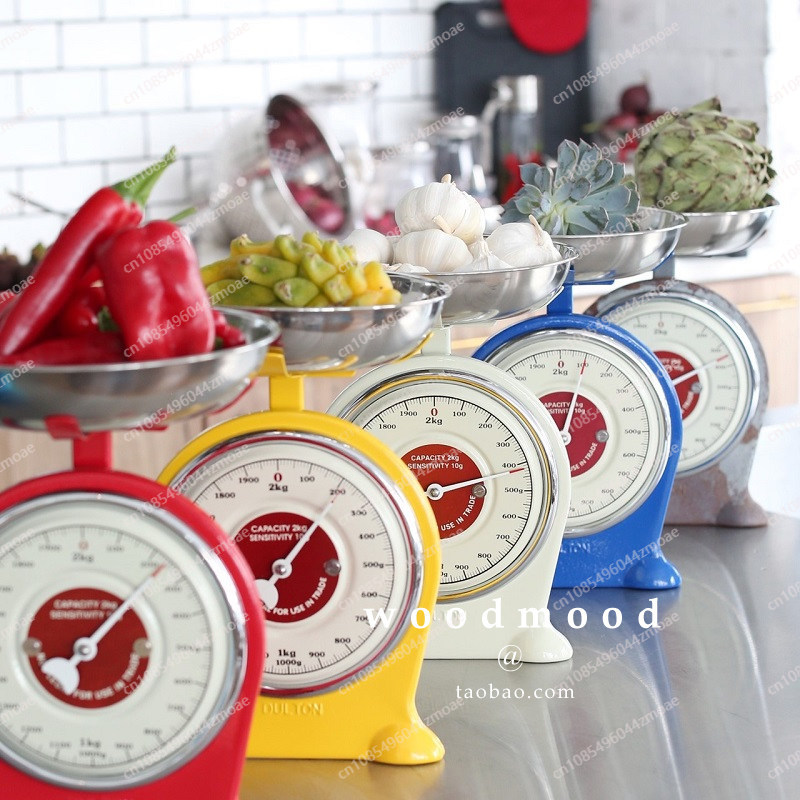 Retro metal table scale 2KG 🥰  - đánh giá và giá Kitchen Baking Table