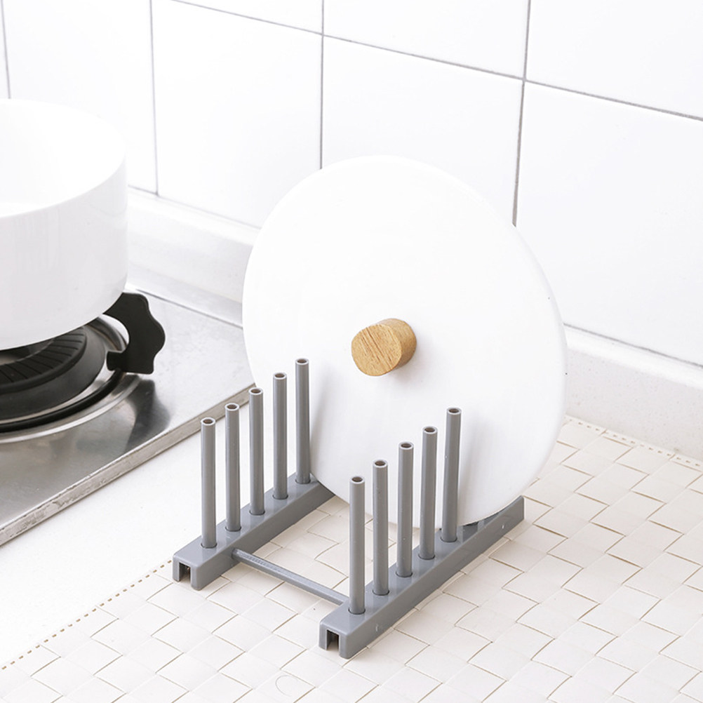 Grey Plastic Dish Rack Kitchen - đánh giá và giá Kitchen Baking Sheet Organizer