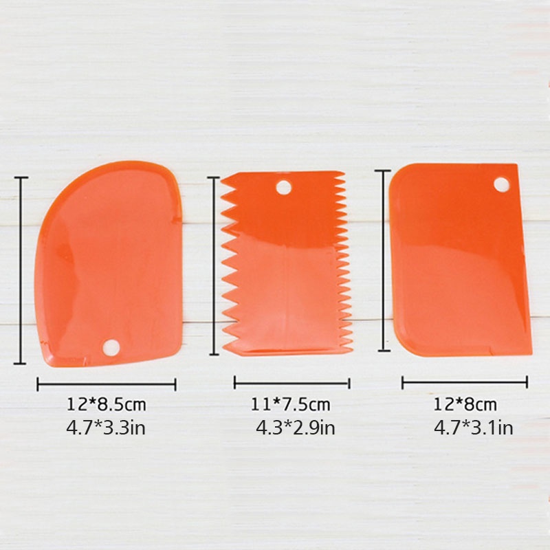 3Pcs/Set Cake Smoother Fondant - đánh giá và giá Fondant Smoother Set
