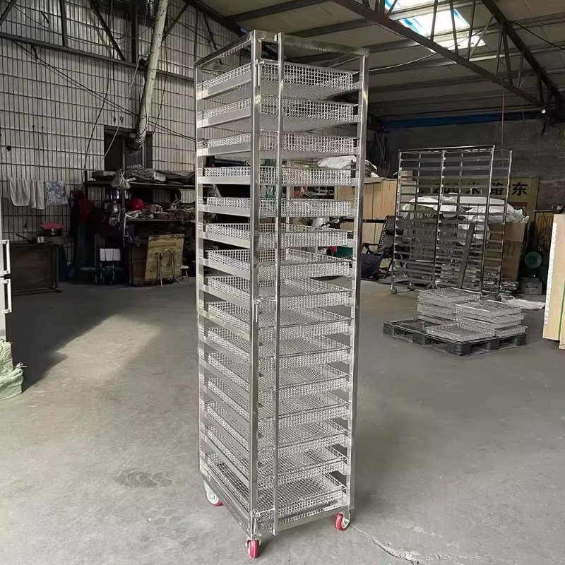6 10 15 16 Tiers Stainless Ste - đánh giá và giá Kitchen Baking Trolley