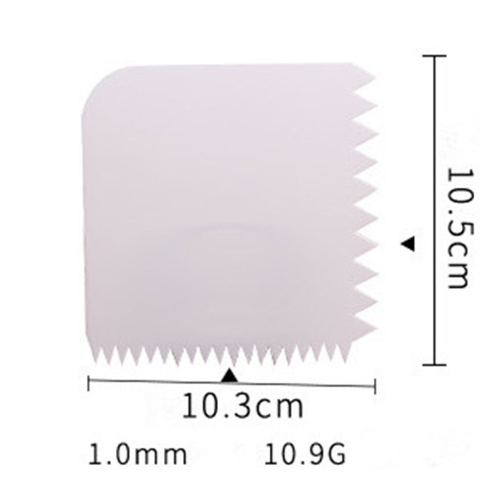 4Pcs Cake Scraper Set White Pl - đánh giá và giá Fondant Smoother Set