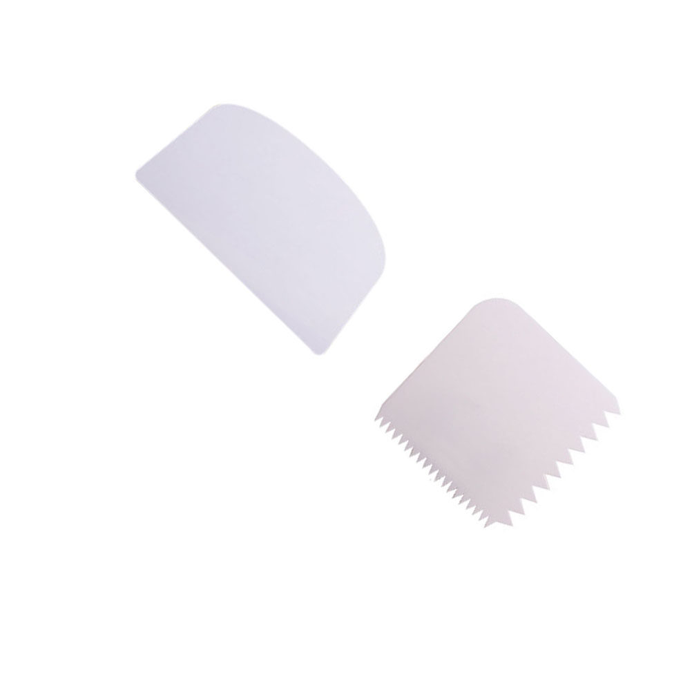 4Pcs Cake Scraper Set White Pl - đánh giá và giá Fondant Smoother Set