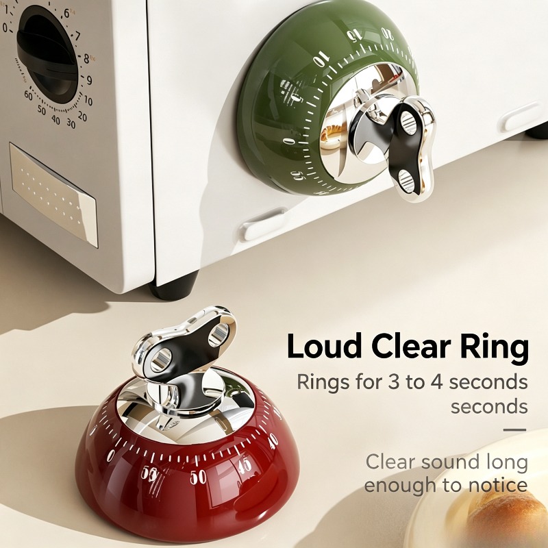 Magnetic Kitchen Timer Mechani - đánh giá và giá Kitchen Baking Timer