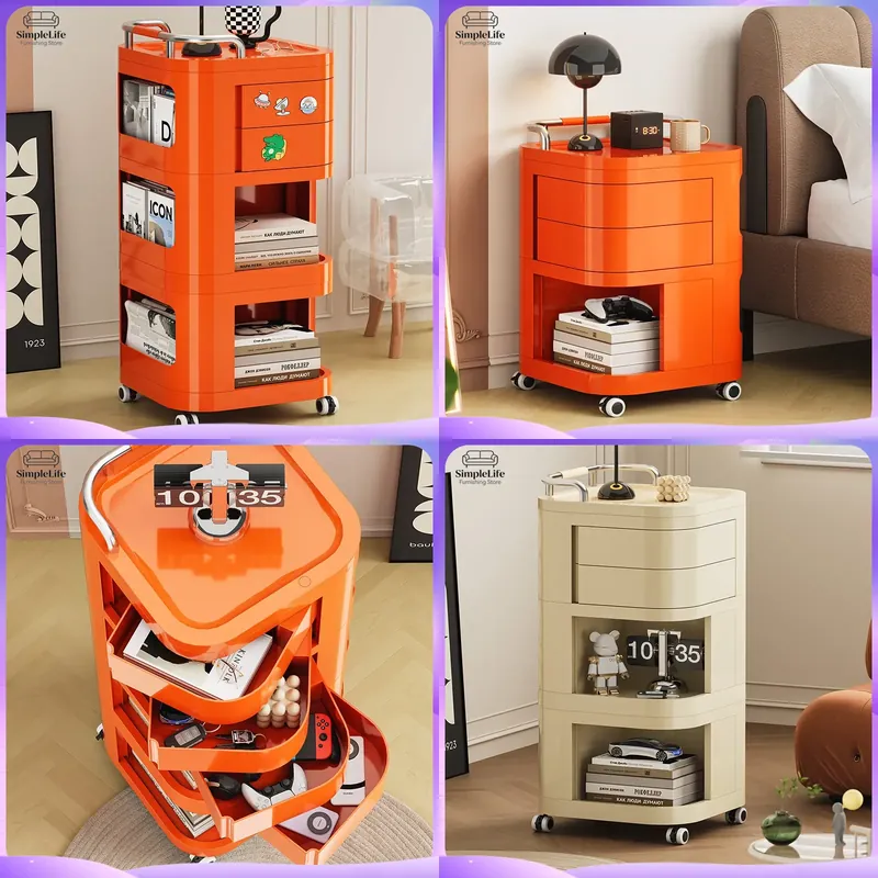 Kitchen Cart with Wheels Rolli - đánh giá và giá Kitchen Baking Trolley