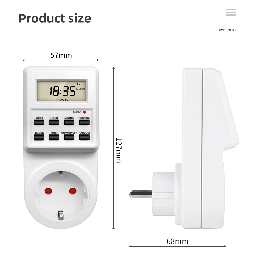 TM03 Hẹn Giờ Kỹ Thuật Số Ổ Cắm - đánh giá và giá Kitchen Baking Timer