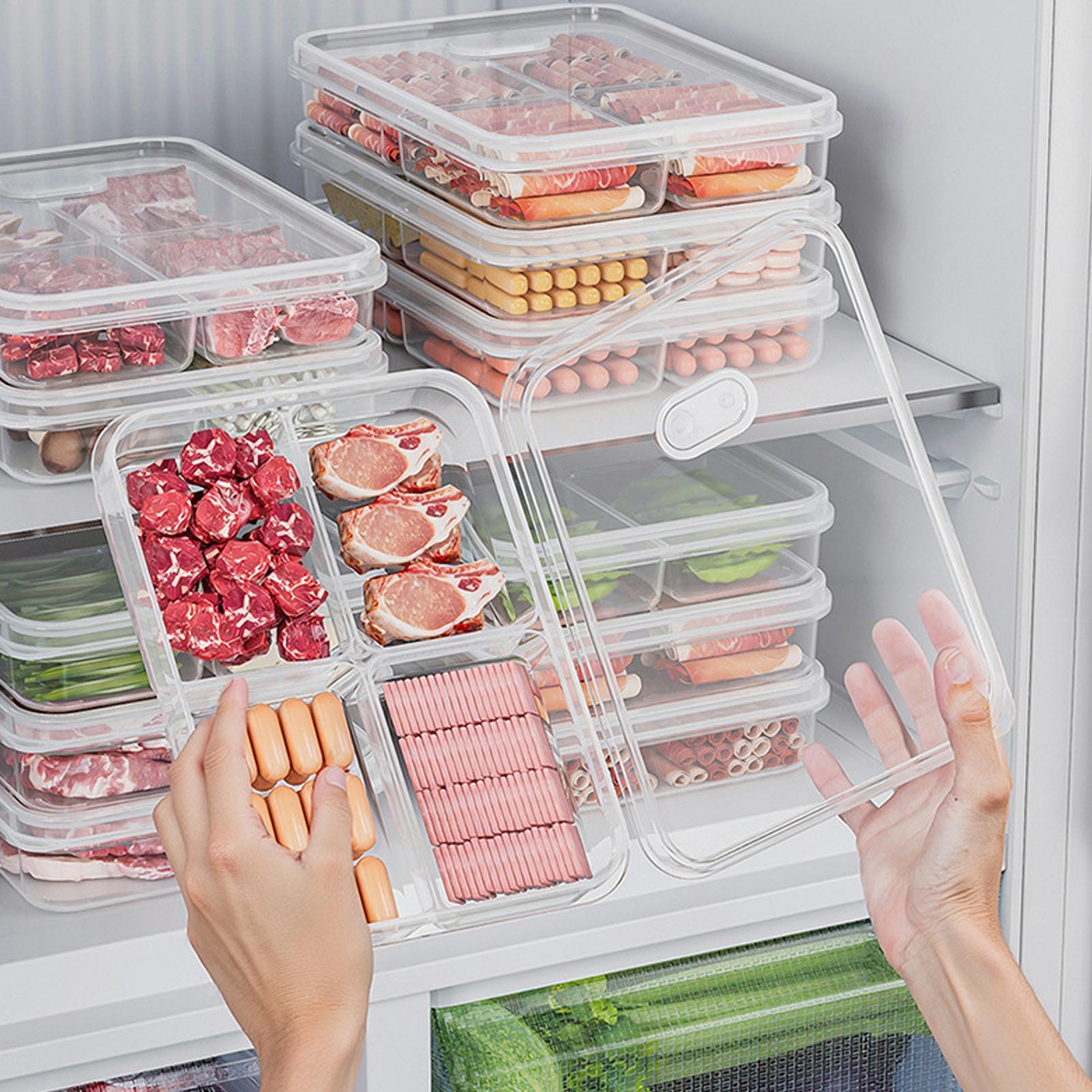 1PC Refrigerator Storage Box M - đánh giá và giá Kitchen Baking Tray Storage