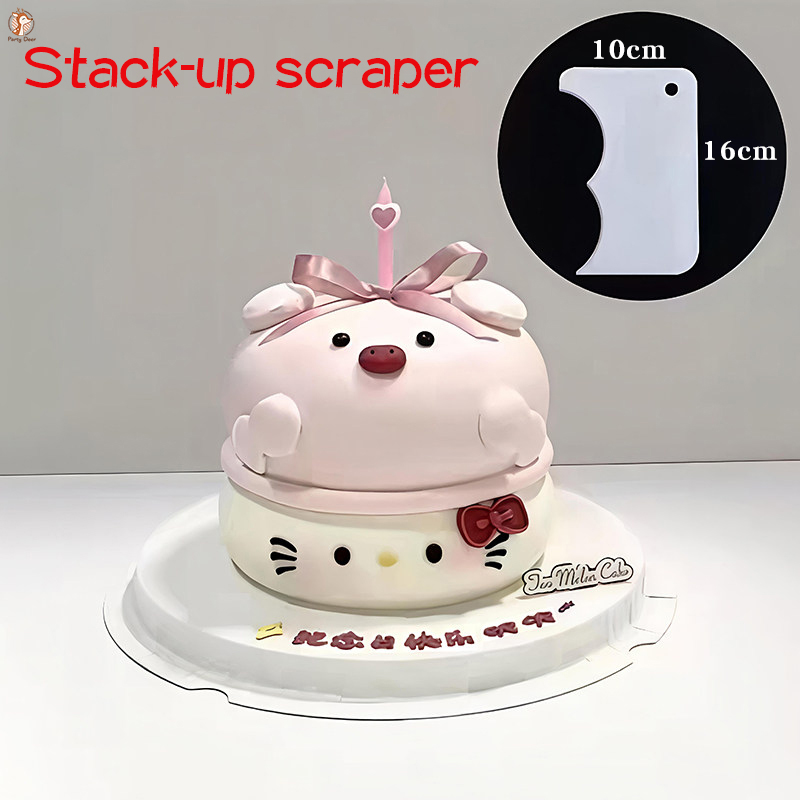 Cake Scraper Smoother Adjustab - đánh giá và giá Fondant Smoother Set