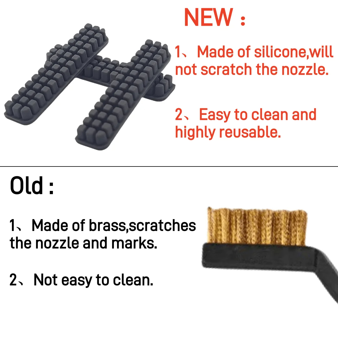 For Creality K1 K1C K1 MAX Noz - đánh giá và giá Pastry Brush Silicone