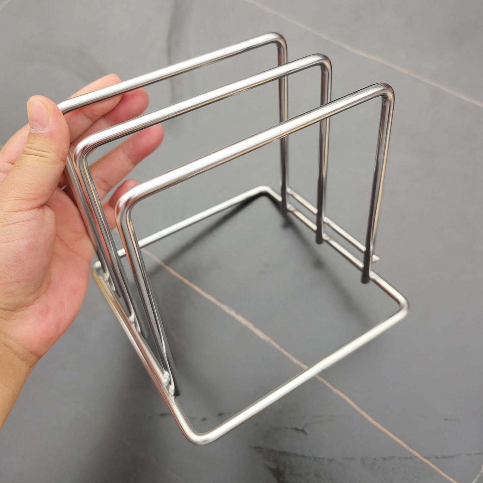 Cutting Board Rack Stainless S - đánh giá và giá Kitchen Baking Sheet Organizer