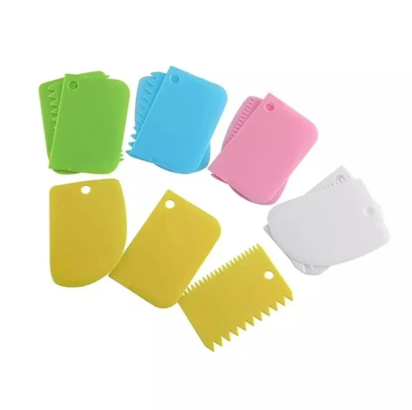 3PCS/Lot Cream Scraper Smoothe - đánh giá và giá Fondant Smoother Set