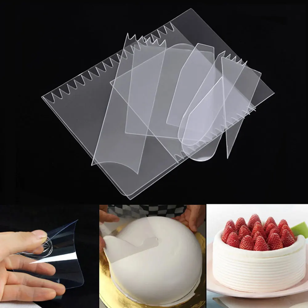 9Pcs Cake Scraper Fondant Mous - đánh giá và giá Fondant Smoother Set