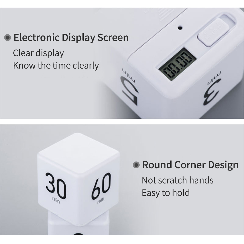 Portable Cube Timer Digital Ki - đánh giá và giá Kitchen Baking Timer