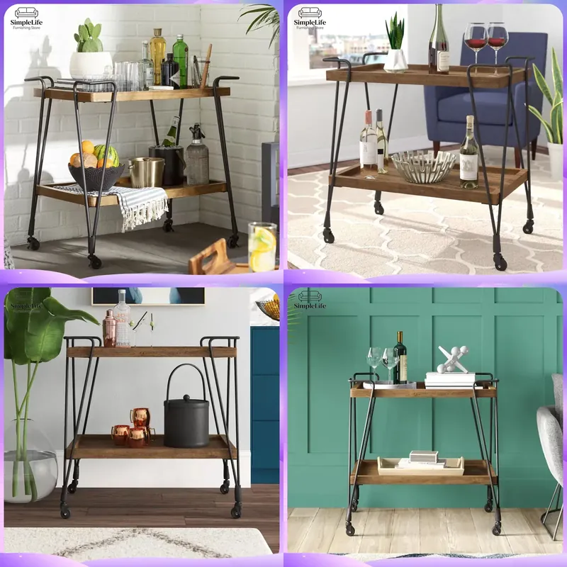 Kitchen Trolley with Wheels Ro - đánh giá và giá Kitchen Baking Trolley